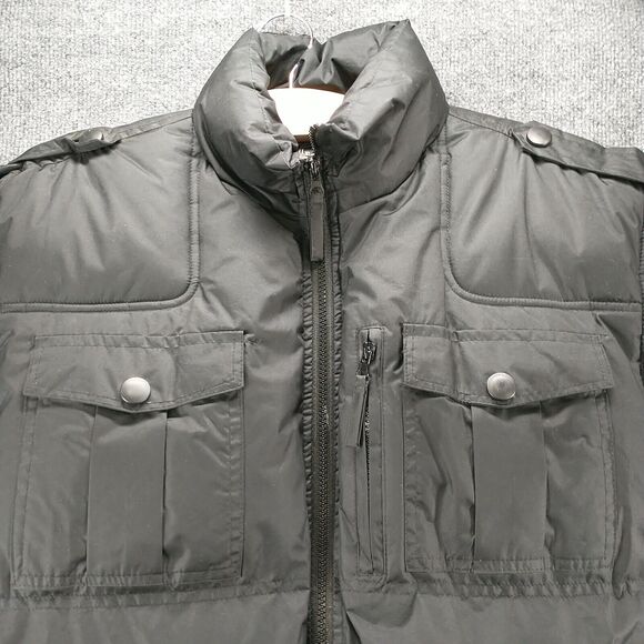 Original Outerwear Men's Full Zip Puffer Utility Vest Black XXL Water Resistant - Picture 3 of 13